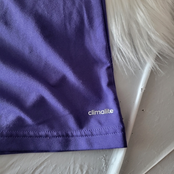 Adidas Purple Sleeveless Tank Top, Size Small - Picture 7 of 7